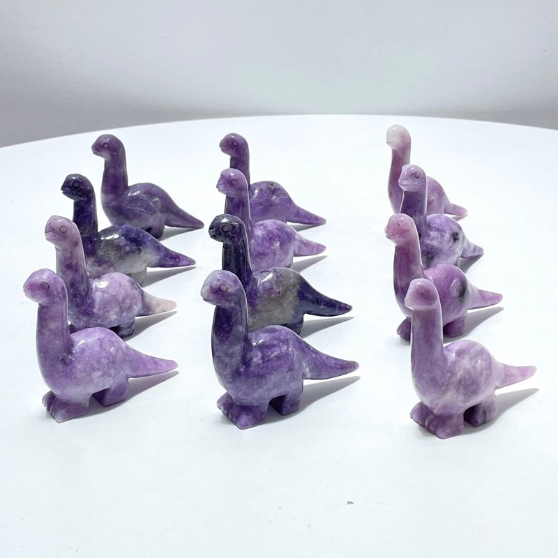 Lepidolite Dinosaur Carving Wholesale - Wholesale Crystals