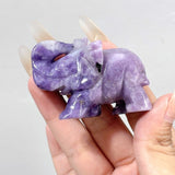Lepidolite Elephant Carving Wholesale - Wholesale Crystals