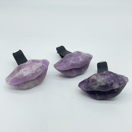 Lepidolite Lips Car Air Vent Clip Crystal Wholesale -Wholesale Crystals