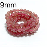 Light Color Strawberry Quartz Bracelet Wholesale - Wholesale Crystals