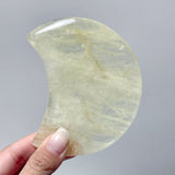 Light Yellow Citrine Moon Shape Wholesale - Wholesale Crystals