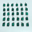 Malachite Pendant Rectangle Shape Wholesale - Wholesale Crystals