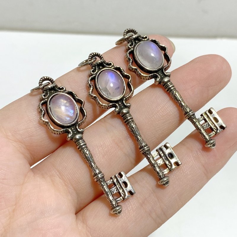 Moonstone Key Pendant Wholesale -Wholesale Crystals