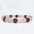 Moonstone Strawberry Quartz Rose Quartz Mixed Bracelet Wholesale - Wholesale Crystals