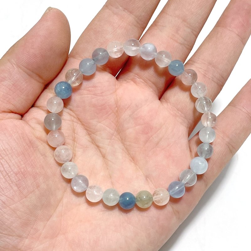 Morgan Stone Mixed Aquamarine Bracelets Wholesale - Wholesale Crystals