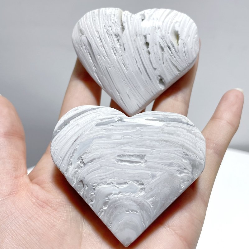 Morocco Agate Heart Shape Wholesale - Wholesale Crystals