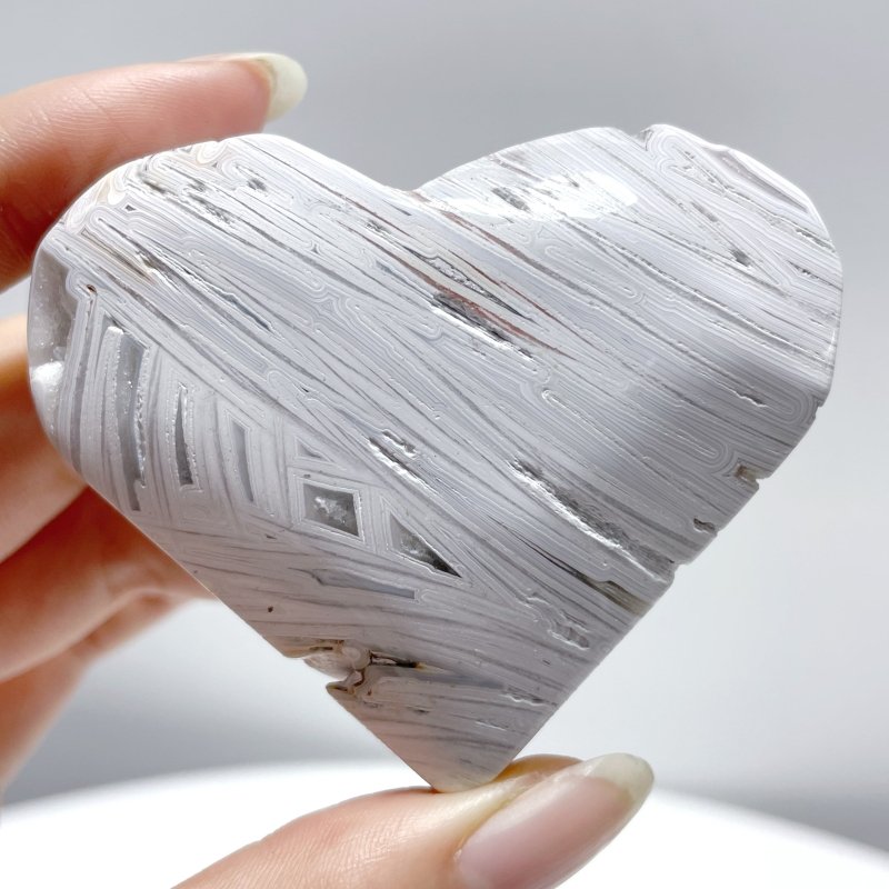 Morocco Agate Heart Shape Wholesale - Wholesale Crystals