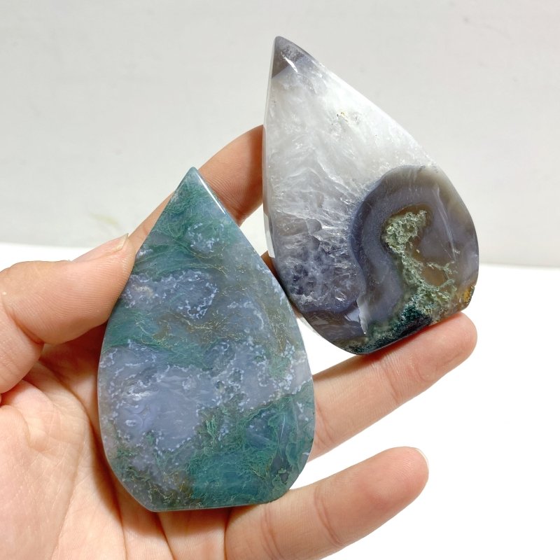 Moss Agate Arrow Head Shape Home Decor Wholesale - Wholesale Crystals