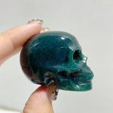 Moss Agate Skull Carving Wholesale -Wholesale Crystals