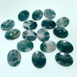 Moss Agate Worry Stone Wholesale - Wholesale Crystals