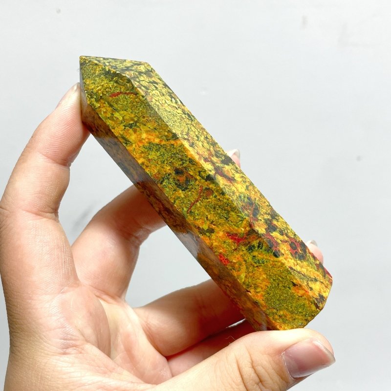 Natural Realgar Stone Points Wholesale - Wholesale Crystals