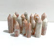 Normal Quality Pink Opal Tower Points Wholesale - Wholesale Crystals