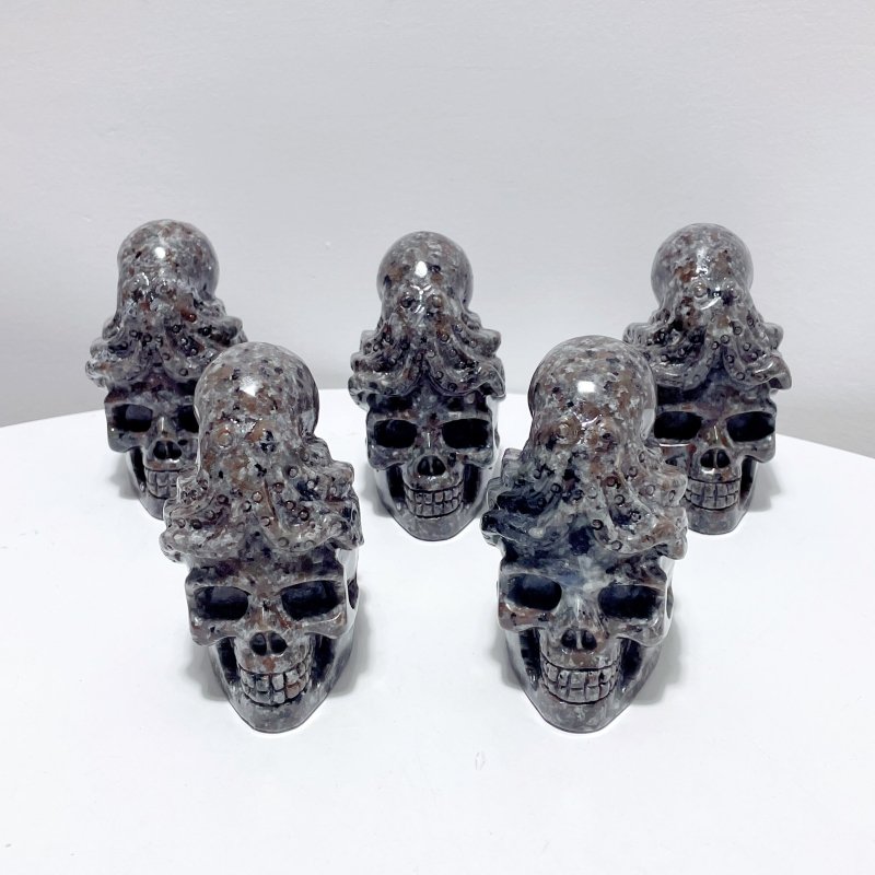 Octopus Skull Carving Wholesale Yooperlite - Wholesale Crystals