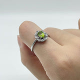 Peridot Cut Faceted Ring Wholesale - Wholesale Crystals