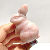Pink Opal Rabbit Carving Wholesale - Wholesale Crystals