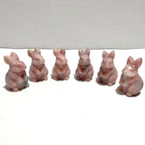 Pink Opal Rabbit Carving Wholesale - Wholesale Crystals