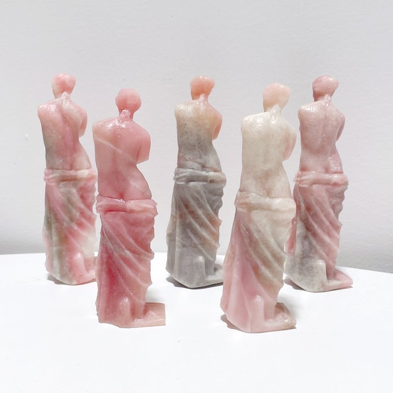 Pink Opal Venus De Milo Carving Wholesale - Wholesale Crystals