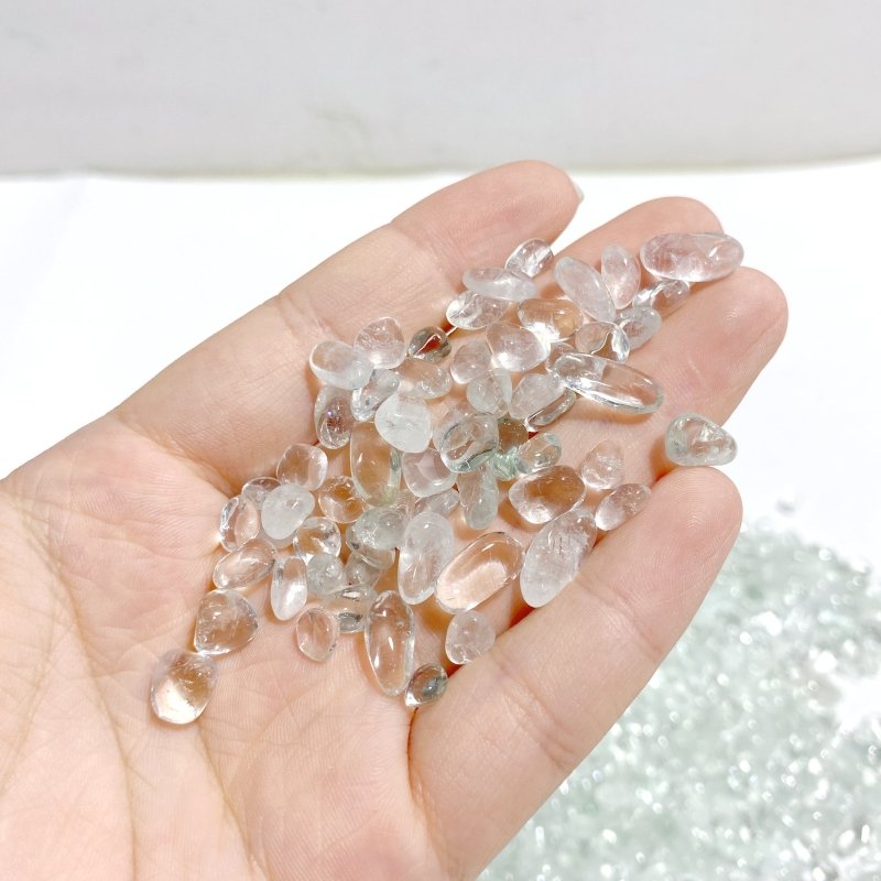 Prasiolite Green Amethyst Gravel Chips Wholesale -Wholesale Crystals