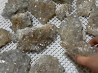 Aura Clear Quartz Crystal Cluster Wholesale -Wholesale Crystals