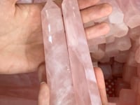4.7-7in Rose Quartz Crystal Points Tower Wholesale -Wholesale Crystals