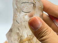 A39 Large Crystal Enhydro Quartz Crystal With Bubbles