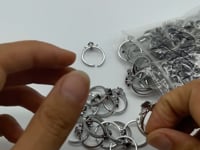 Garnet Cut Faceted Heart Ring Bat Crown Wholesale -Wholesale Crystals