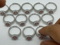 Rhodochrosite Flower Ring Wholesale -Wholesale Crystals