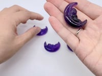 High Quality Amethyst Mermaid On The Moon Carving Wholesale -Wholesale Crystals