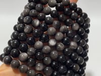 Silver Sheen Obsidian Bracelet Wholesale -Wholesale Crystals