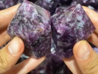 High Quality Spark Lepidolite CupCake Shape Points Wholesale -Wholesale Crystals