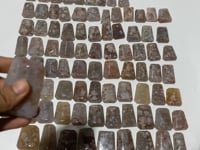 86 Pieces High Quality Sakura Flower Agate Cuboid Box Shape