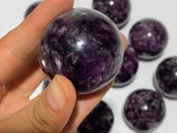 High Quality Spark Lepidolite Spheres Wholesale -Wholesale Crystals