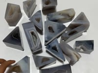 16 Pieces Agate Geode Druzy Free Form