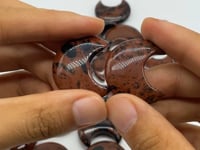 Red Obsidian Moon Carving Wholesale -Wholesale Crystals