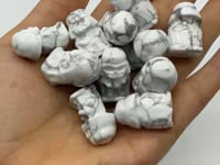 Mini Howlite Darth Vader Carving Wholesale -Wholesale Crystals
