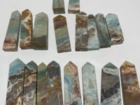 18 Pieces Large Caribbean Calcite Four-Sided Points