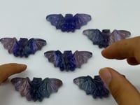 Rainbow Fluorite Bat Carving Wholesale -Wholesale Crystals