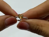 Beautiful Citrine Cut Faceted Ring Wholesale -Wholesale Crystals