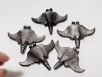 Silver Sheen Obsidian Manta Ray Carving Wholesale -Wholesale Crystals