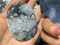 Moss Agate Palm Crystal Wholesale Closeout