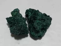 2 Pieces High Quality Large Raw Malachite Specimen