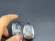2 Pieces Lotus Garden Quartz Inner Scene Carving