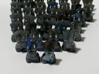 43 Pieces Mini Labradorite Goddess Carving