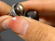 10 Pieces Black Sun Stone Different Styles Sterling Silver Ring