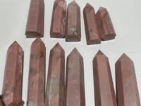 11 Pieces Pink Opal Crystal Tower