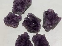 6 Pieces Beautiful Amethyst Cacoxenite Super7 Cluster