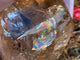 3 Pieces Large Beautiful Rainbow Polished Clear Quartz Smoky Quartz