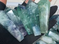 Feather Fluorite Scepter Point Magic Wand Wholesale 2.3-4inch -Wholesale Crystals