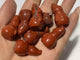 1.3inch Red Jasper Snowman Carving Wholesale -Wholesale Crystals