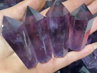 High Quality Deep Purple Amethyst Point Wholesale -Wholesale Crystals